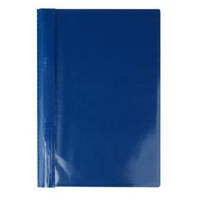   Gyorsfűző, kemény hátlappal, PVC, A4, VICTORIA OFFICE, kék