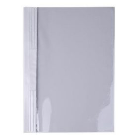   Gyorsfűző, kemény hátlappal, PVC, A4, VICTORIA OFFICE, fehér