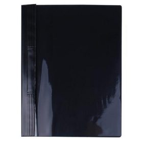   Gyorsfűző, kemény hátlappal, PVC, A4, VICTORIA OFFICE, fekete