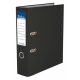 Iratrendező, 75 mm, A4, PP/karton, VICTORIA OFFICE, "Basic", fekete