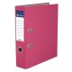 Iratrendező, 75 mm, A4, PP/karton, VICTORIA OFFICE, "Basic", rózsaszín