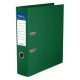 Iratrendező, 75 mm, A4, PP/PP, élvédő sínnel, VICTORIA OFFICE, "Premium", zöld