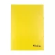 Gumis mappa, karton, A4, VICTORIA OFFICE, sárga
