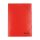 Gumis mappa, karton, A4, VICTORIA OFFICE, piros