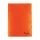 Gumis mappa, karton, A4, VICTORIA OFFICE, narancs