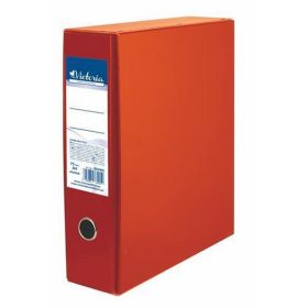   Tokos iratrendező, 75 mm, A4, karton, VICTORIA OFFICE, narancs