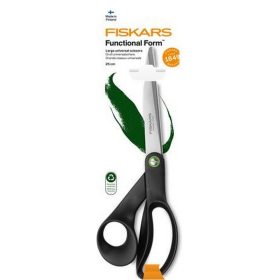   Olló, általános, 25 cm, FISKARS "Functional Form Renew", fekete