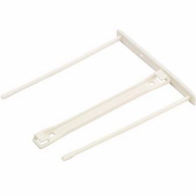   Lefűzőklip, műanyag, 100 mm, FELLOWES, Bankers Box® Pro, fehér