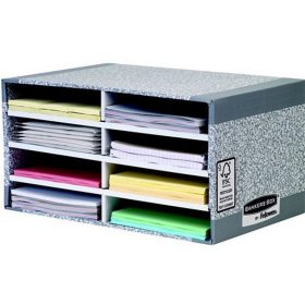   Irattároló, asztali, karton, "BANKERS BOX® SYSTEM by FELLOWES®"