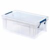   Műanyag tároló doboz, átlátszó, 10 liter, FELLOWES, "ProStore"