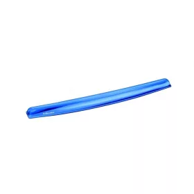   Csuklótámasz billentyűzethez, géltöltésű, FELLOWES "Crystal™ Gel", kék
