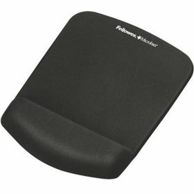   Egéralátét csuklótámasszal, habtöltésű, FELLOWES "PlushTouch™", fekete