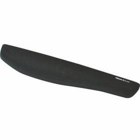   Csuklótámasz billentyűzethez, habtöltésű, FELLOWES "PlushTouch™", fekete