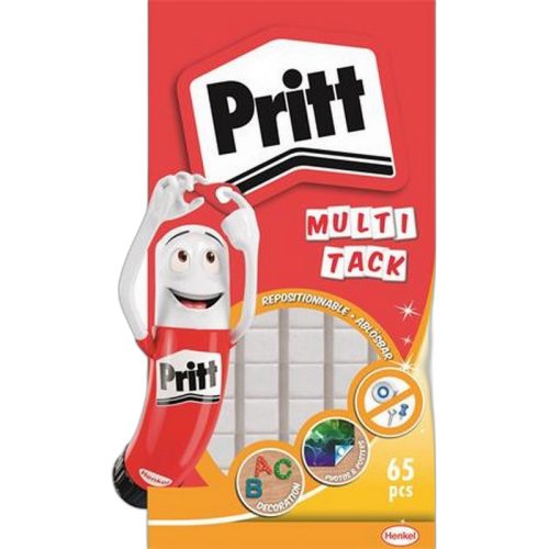 Gyurmaragasztó, 65 kocka/csomag, HENKEL "Pritt Multi Fix"