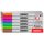 Tábla- és flipchart marker készlet, 1-3 mm kúpos, KORES "K-Marker W1", 6 különböző szín