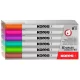 Tábla- és flipchart marker készlet, 1-3 mm kúpos, KORES "K-Marker W1", 6 különböző szín