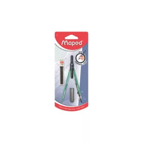   Körző, heggyel, 2in1, ceruzává alakítható, MAPED „Compass Pen”, vegyes színek