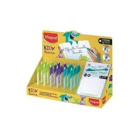   Írástanuló rollertoll display, 0,7 mm, radírozható, MAPED "KIDY Learn MAGIC", vegyes színe...