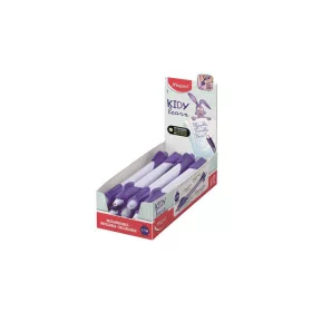   Írástanuló rollertoll, 0,7 mm, radírozható, MAPED "KIDY Learn MAGIC", nyuszi, lila, 12 db