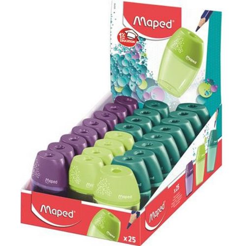 Hegyező display, egylyukú, tartályos, MAPED "Shaker", vegyes színek