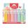 Szövegkiemelő készlet, 1-5 mm, MAPED "Fluo Peps Quality", 6 különböző pasztell szín