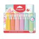 Szövegkiemelő készlet, 1-5 mm, MAPED "Fluo Peps Quality", 6 különböző pasztell szín
