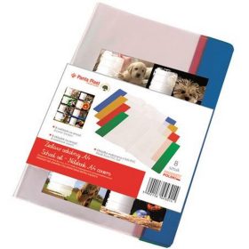   Füzet- és könyvborító + füzetcímke, A4. PVC, PANTA PLAST