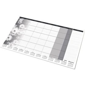   Könyökalátét, 470x330 mm, havi tervezővel, PANTA PLAST, virágos