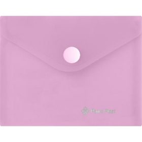   Irattartó tasak, A7, PP, patentos, 160 mikron, PANTA PLAST, pasztell rózsaszín