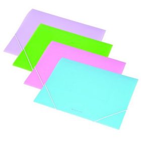Gumis mappa, 15 mm, PP, A4, PANTA PLAST, pasztellkék