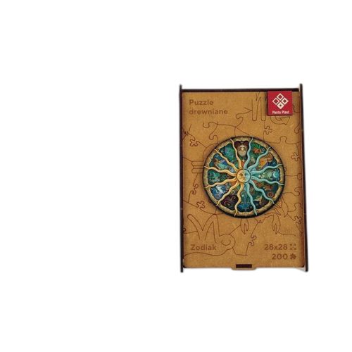 Puzzle, fa, A3, 200 darabos, PANTA PLAST "Zodiac"