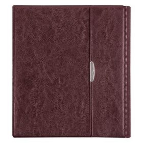   Konferencia mappa, A4, műbőr, PANTA PLAST "Optimus", bordó