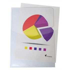   Genotherm, "L", A4, 150 mikron, víztiszta, VICTORIA OFFICE