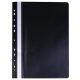 Gyorsfűző, lefűzhető, PP, A4, VICTORIA OFFICE, fekete