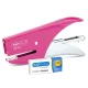 Tűzőgép, kézi, 21/4, 12 lap, RAPESCO "SP-64", rózsaszín