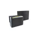 Harmonikamappa, A4, PP, 13 rekeszes, RAPESCO "Eco GRS Recycled", matt fekete