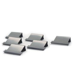   Utántöltő kapcsok, rozsdamentes acél, RAPESCO, "Supaclip 40", ezüst