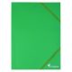 Gumis mappa, 15 mm, PP, A4, VICTORIA OFFICE, zöld