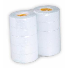 Árazószalag, 16x19 mm, fehér