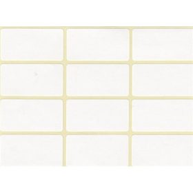Etikett, 20x38 mm, 60 etikett/csomag