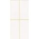 Etikett, 40x80 mm, 60 etikett/csomag