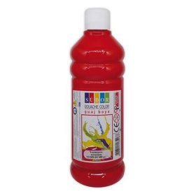 Tempera, 500 ml, Südor, piros