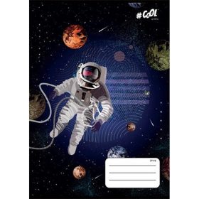   Füzet, tűzött, A5, kockás, 32 lap, COOL BY VICTORIA, "Space", 27-32