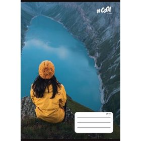   Füzet, tűzött, A5, vonalas, 32 lap, 4-8. osztály, COOL BY VICTORIA, "Yellow jacket", 21-32