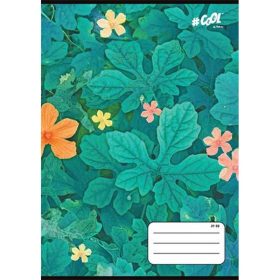   Füzet, tűzött, A5, vonalas, 32 lap, 4-8. osztály, COOL BY VICTORIA, "Floral garden", "21-3...