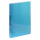 Gyűrűs könyv, 2 gyűrű, 20 mm, A4, PP, VIQUEL "Propyglass", kék