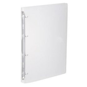   Gyűrűs könyv, 4 gyűrű, 25 mm, A4, PP, VIQUEL "Propyglass", víztiszta