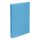 Gyűrűs könyv, 4 gyűrű, 25 mm, A4, PP, VIQUEL "Propyglass", kék