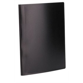   Bemutatómappa, 20 zsebes, A4, VIQUEL "Essentiel", fekete