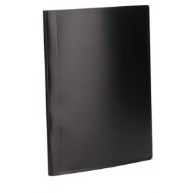   Bemutatómappa, 20 zsebes, A4, VIQUEL "Essentiel", fekete